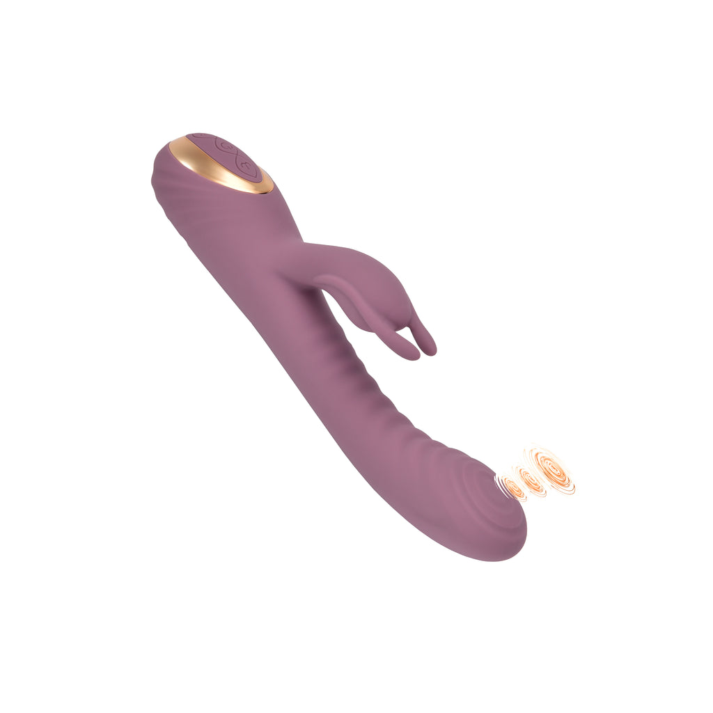 Vibrateur lapin à pulsations