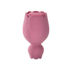 Licking & Suction Rose Vibrator